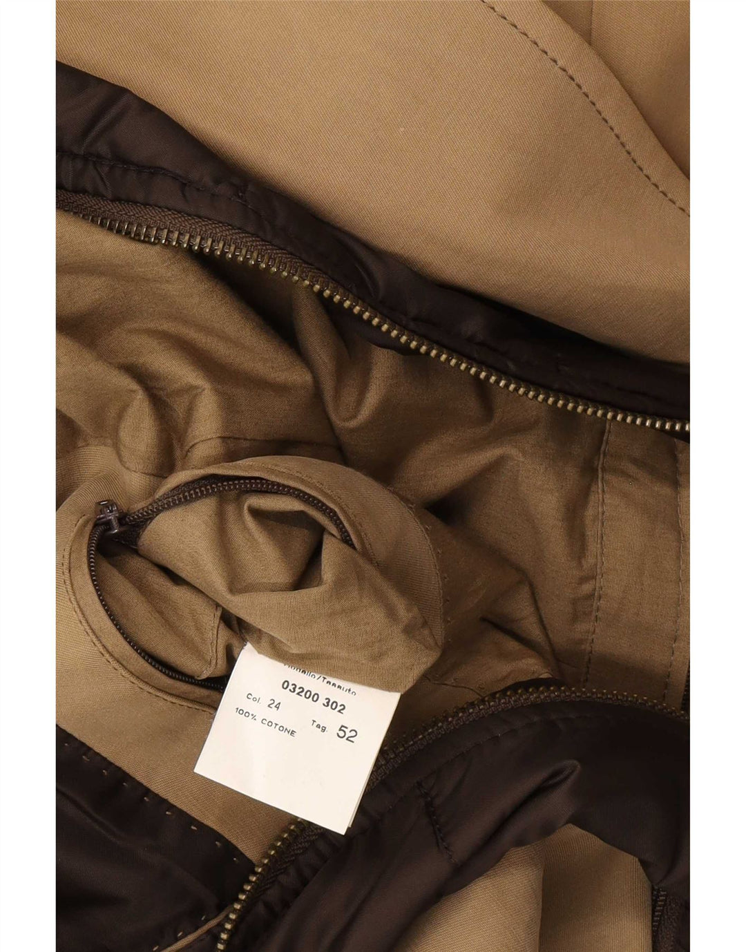 Jaqueta utilitária masculina Montecore IT 52 XL algodão marrom