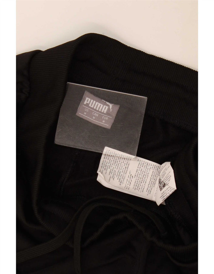 Calça de treino masculina Puma Joggers médio preto poliéster