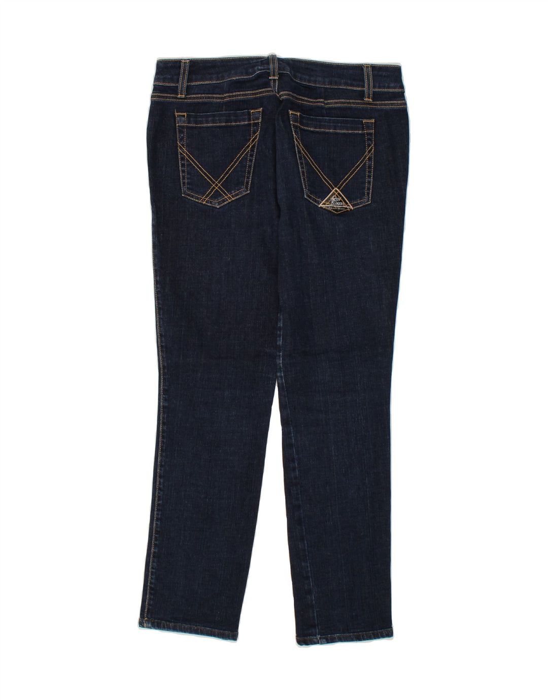 ROY ROGERS Womens Slim Jeans W32 L29 Navy Blue Cotton Vintage Roy Rogers and Second-Hand Roy Rogers from Messina Hembry 