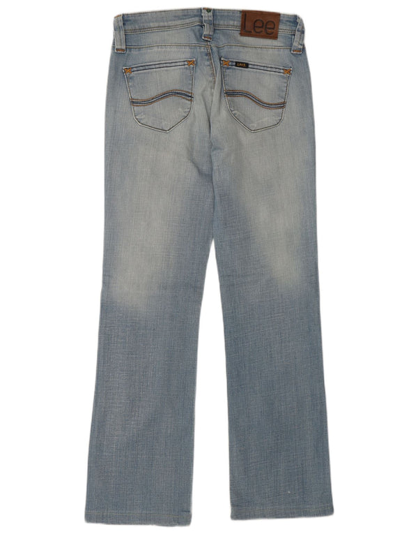 LEE Womens Jinx Straight Jeans W27 L30 Azul Algodão