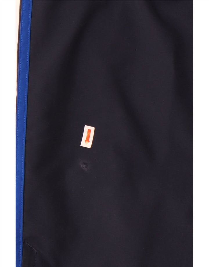 Calça de treino masculina Adidas Joggers grande poliéster azul marinho