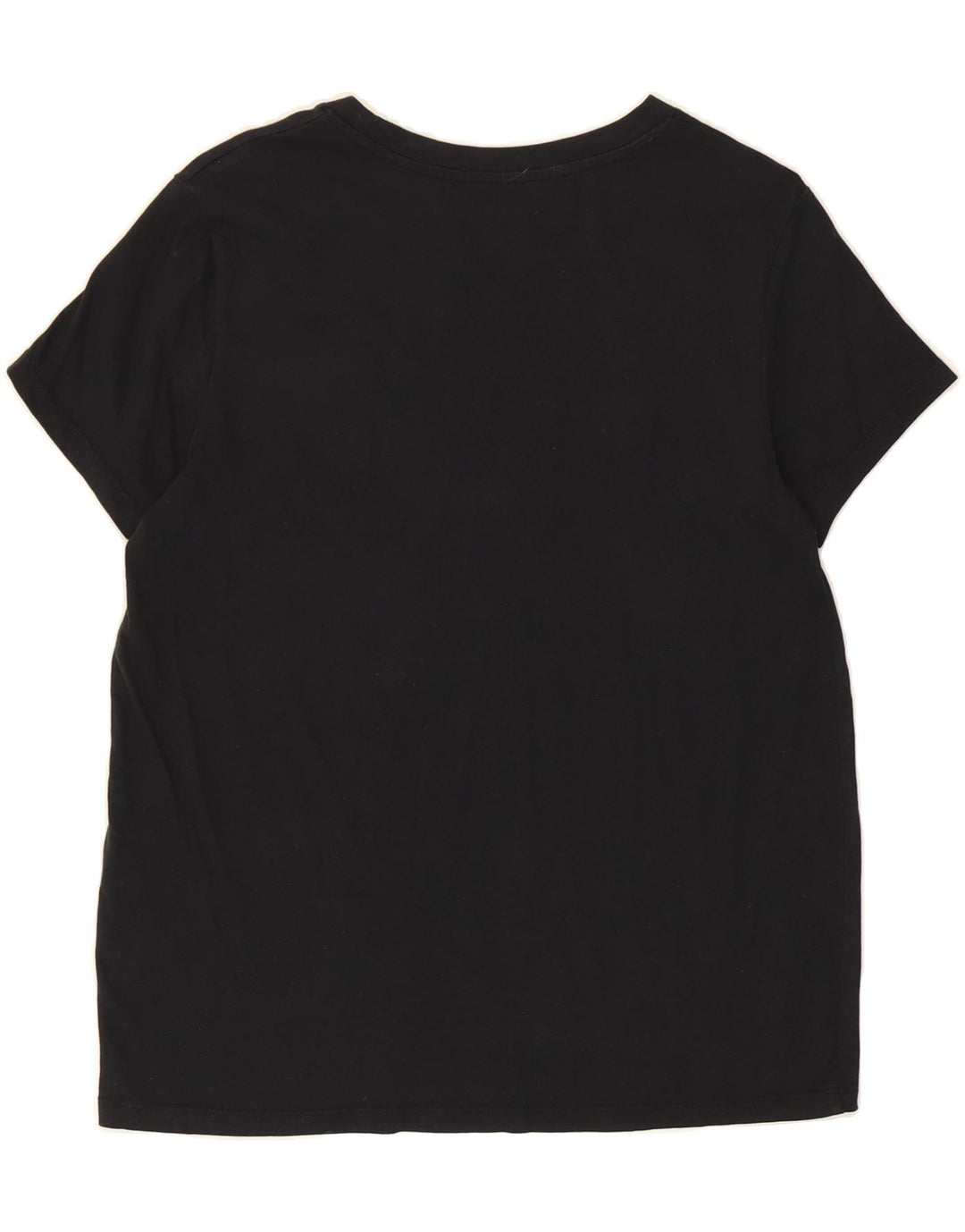 LEVI'S Womens T-Shirt Top UK 10 Small Black Cotton Vintage Levi's and Second-Hand Levi's from Messina Hembry 