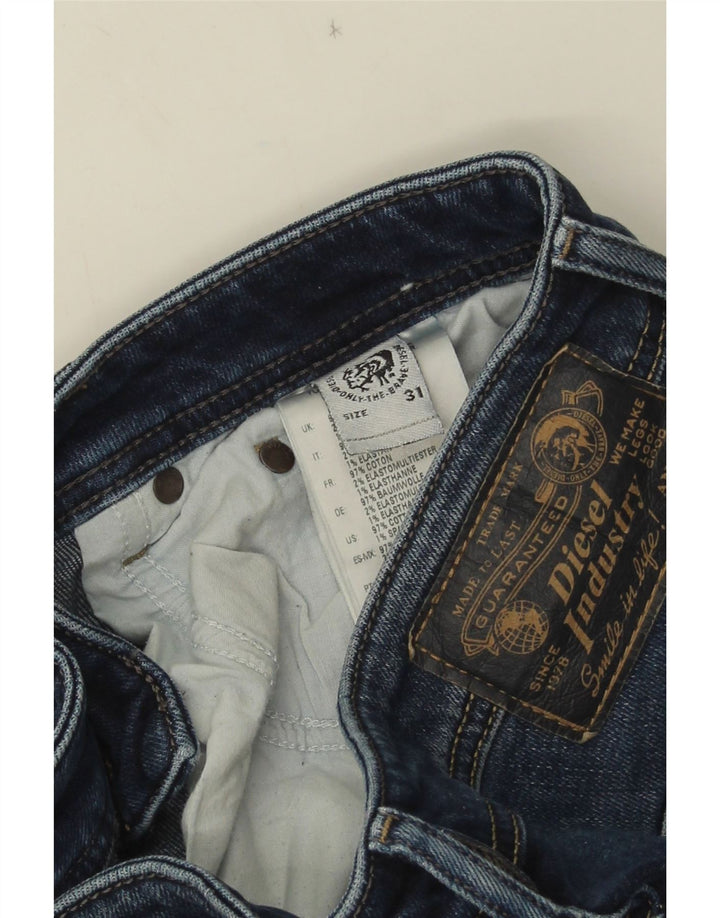 DIESEL Masculino Thavar Slim Jeans W31 L29 Azul Algodão