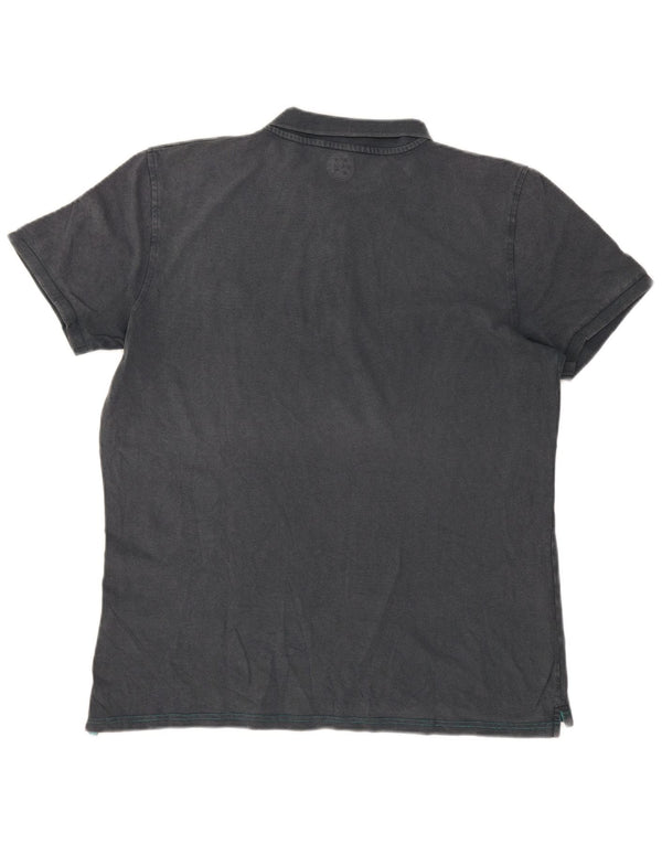 Camisa polo masculina Maui and Sons XL algodão cinza