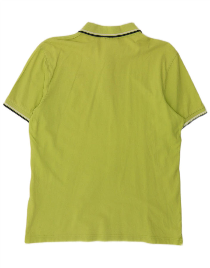 Camisa polo masculina DIADORA grande algodão verde