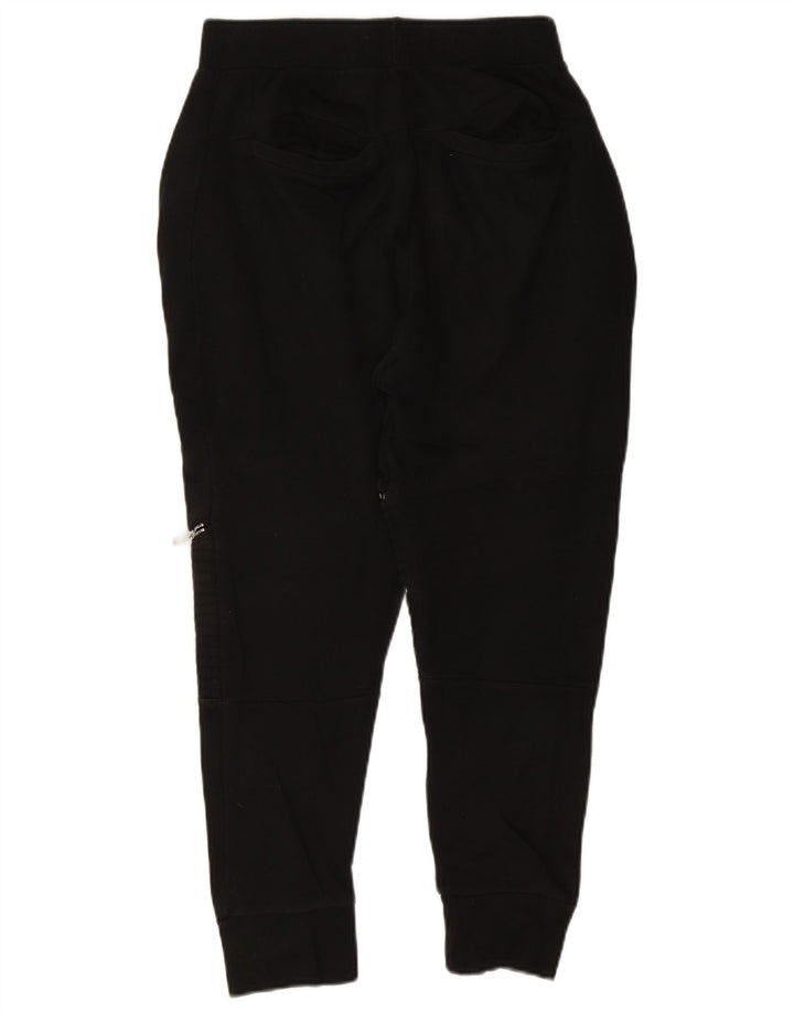 Zara Calça de treino masculina Joggers médio preto poliéster