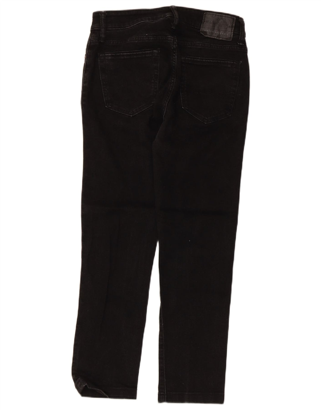 Calça jeans feminina American Eagle W30 L26 algodão preto