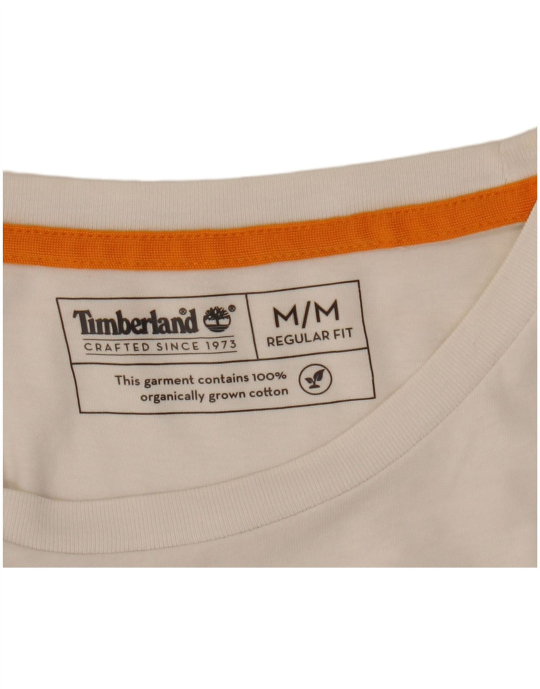 Camiseta masculina Timberland Graphic Top médio algodão branco