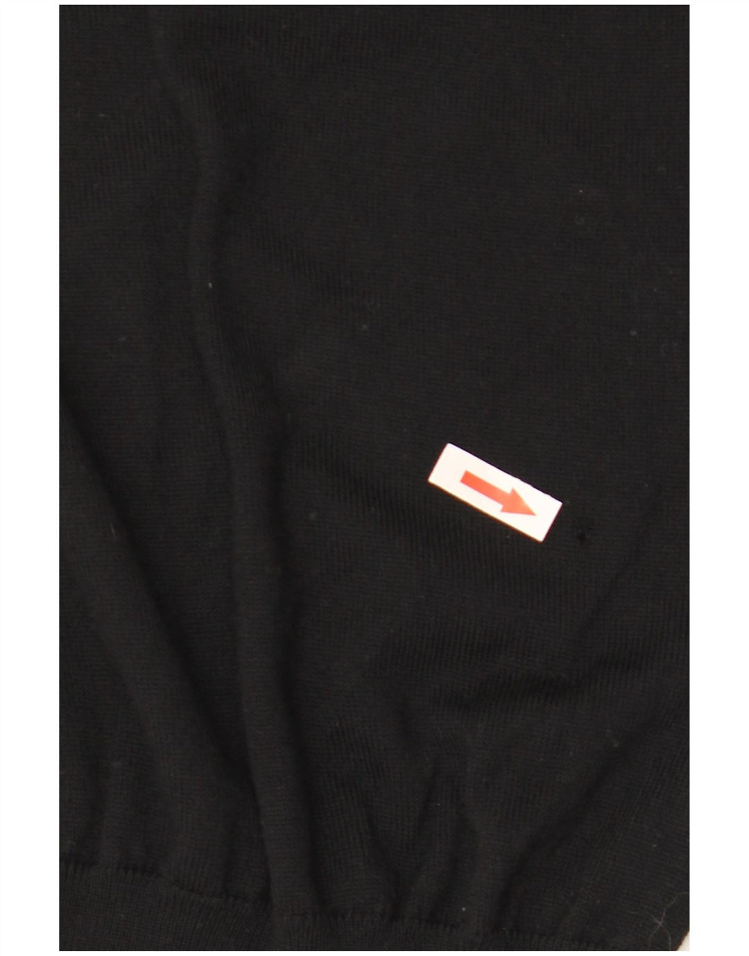 Suéter masculino Hugo Boss com gola redonda 2XL lã preta