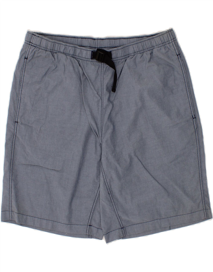 EDDIE BAUER Mens Shorts XL W38  Blue Cotton Vintage Eddie Bauer and Second-Hand Eddie Bauer from Messina Hembry 