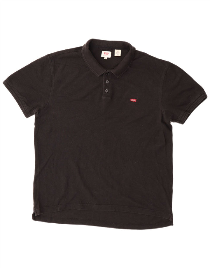 Camisa polo masculina LEVI'S XL preta