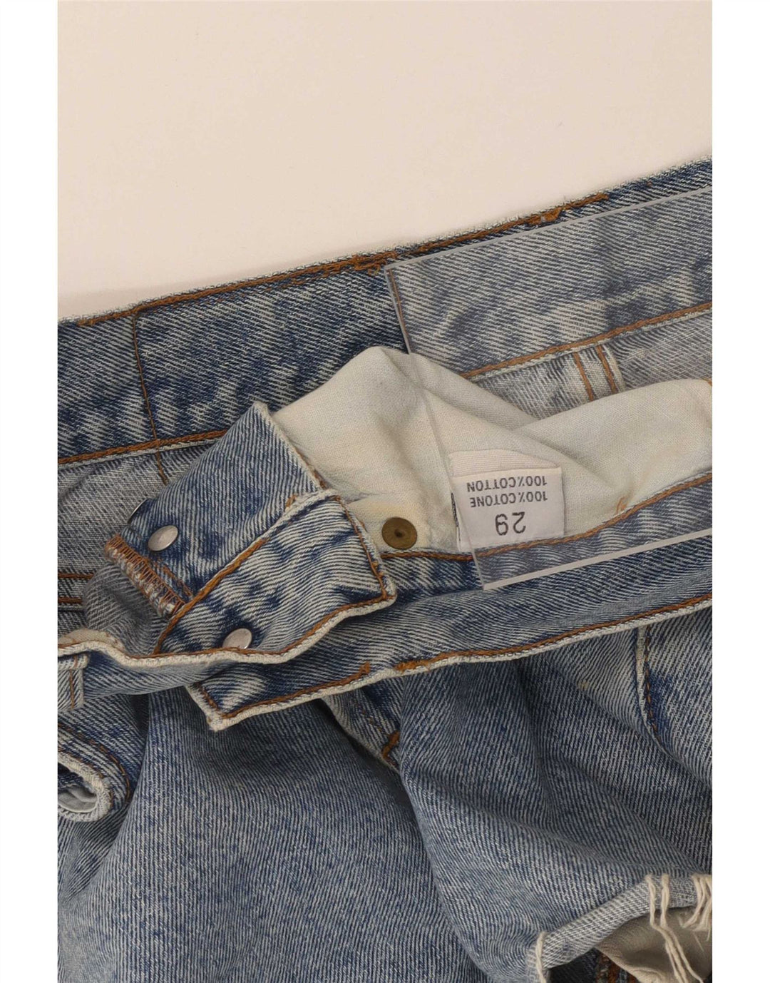 Shorts jeans feminino Levi's médio W29 algodão azul