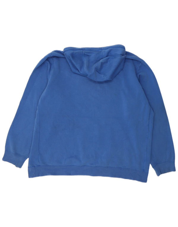 Adidas Mens Hoodie Jumper 2XL Azul Algodão
