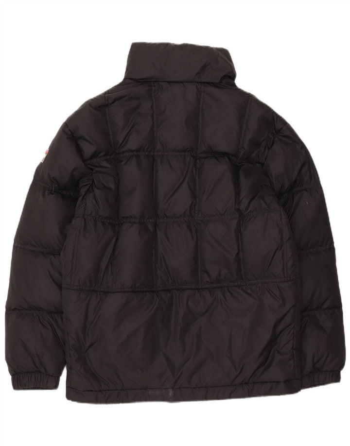 Jaqueta masculina FILA com capuz solto e acolchoado IT 44 XS preto