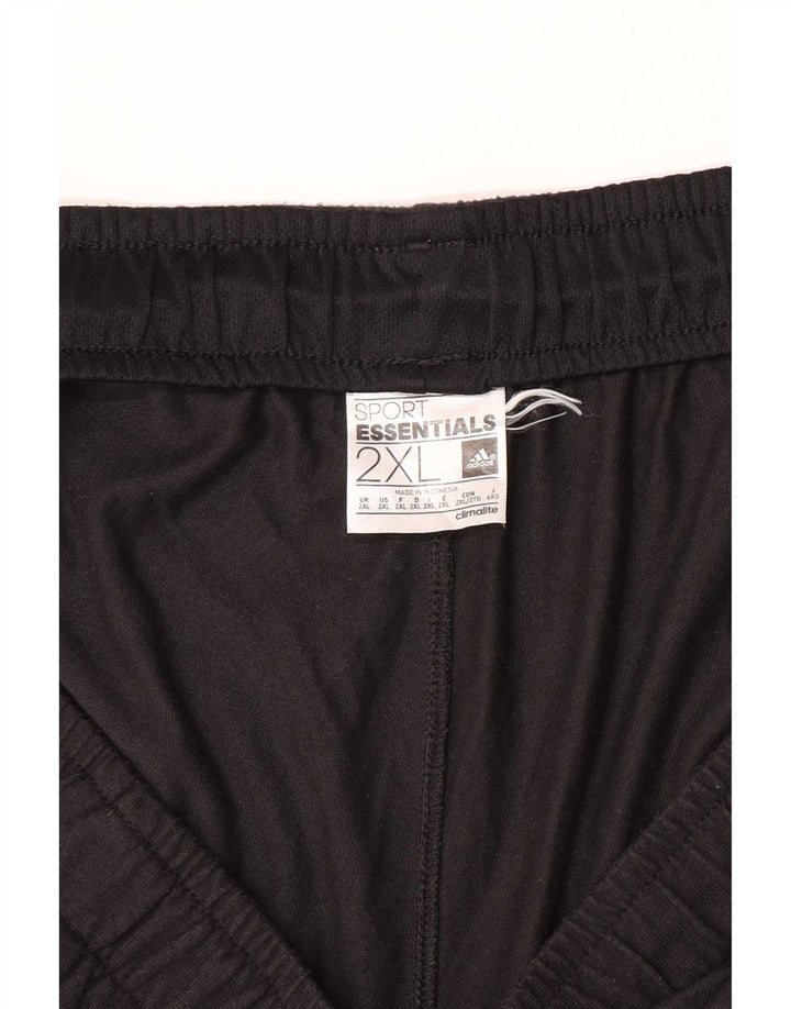 Shorts esportivos regulares masculinos Adidas 2XL preto