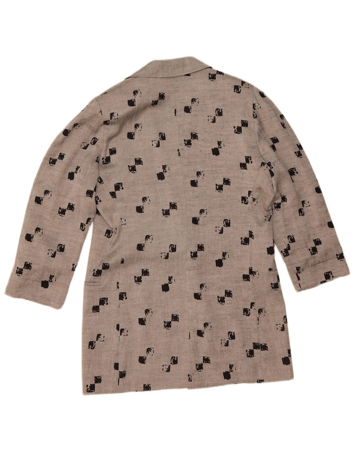 Jaqueta blazer Longline feminina CHARLET+THOMASCHEWSKI EU 40 cinza médio