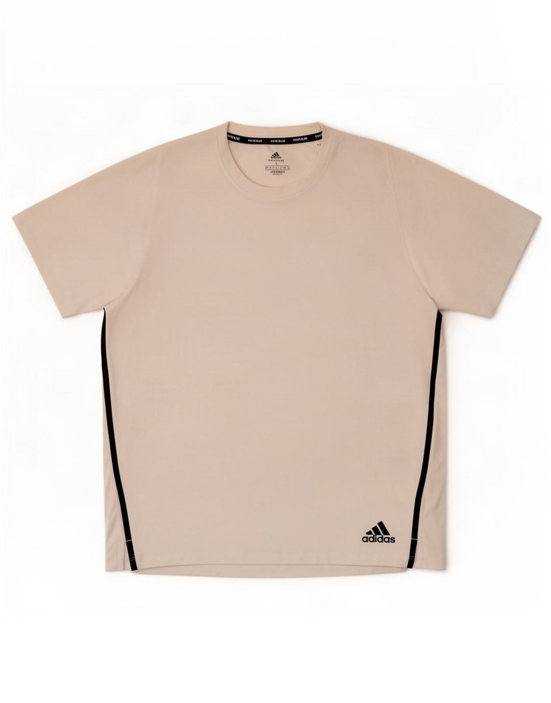 Adidas Mens Aeroready Camiseta Top Grande Poliéster Branco