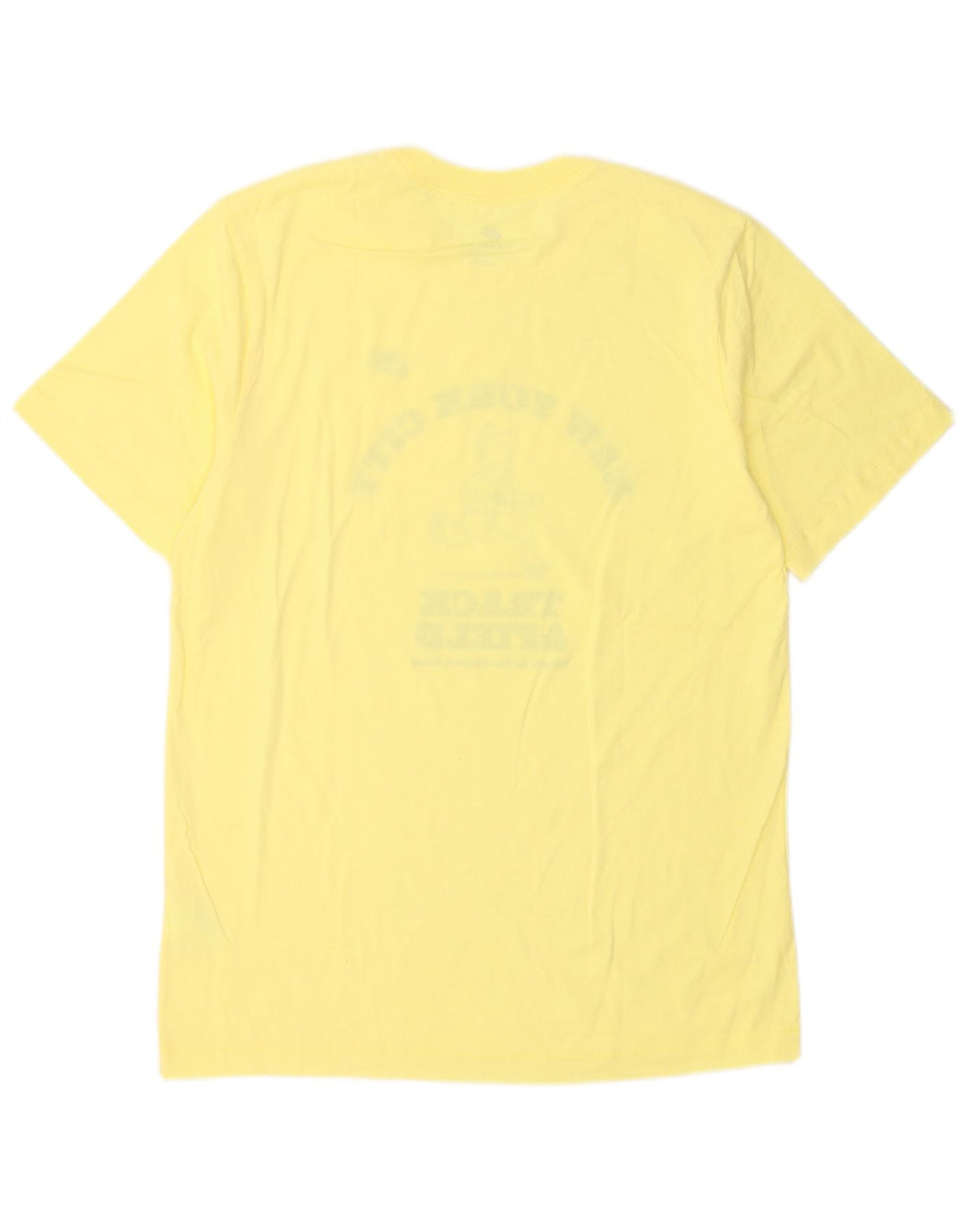 Camiseta Nike masculina gráfica Top médio algodão amarelo
