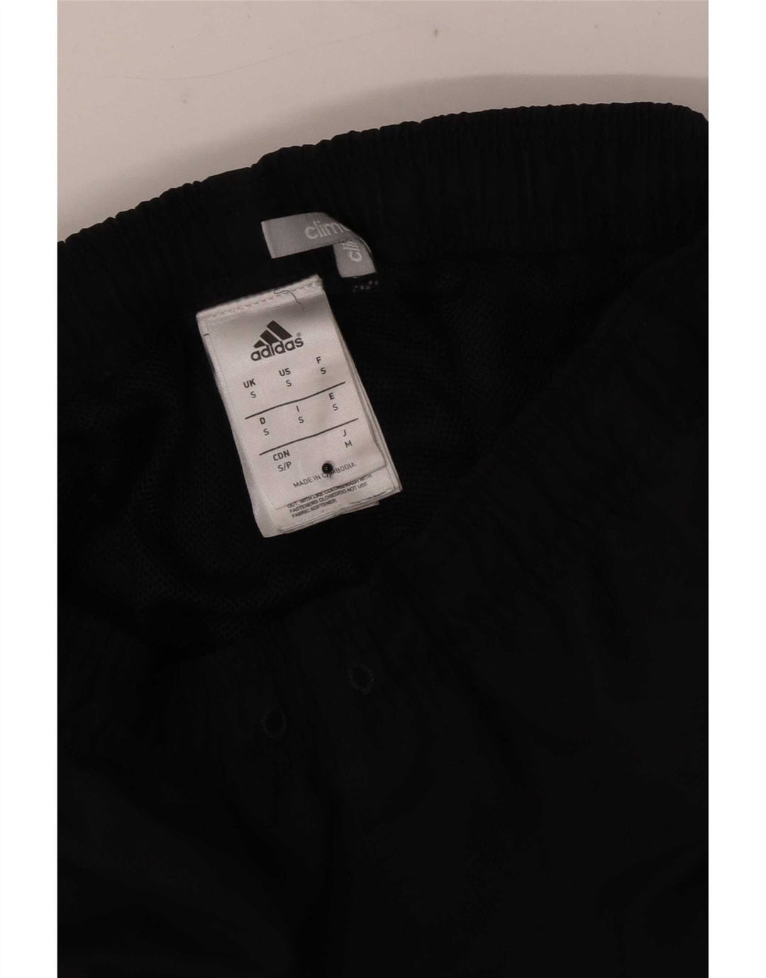Adidas Mens Climalite Cargo Calças de treino Joggers Pequeno Preto
