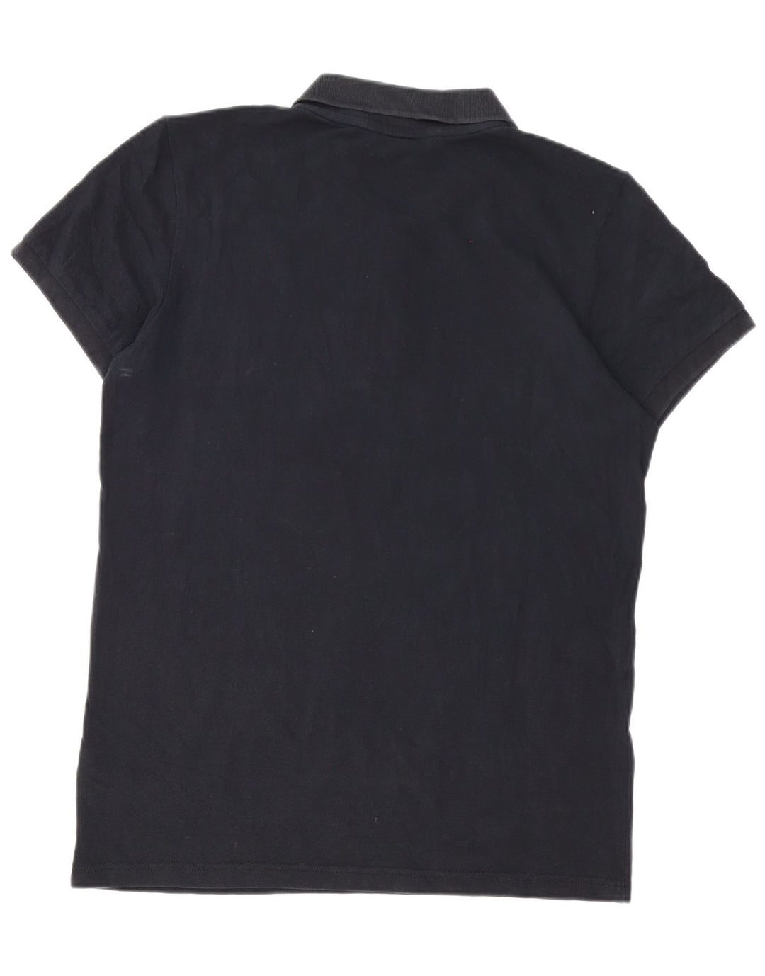 Camisa polo masculina Adidas médio algodão preto