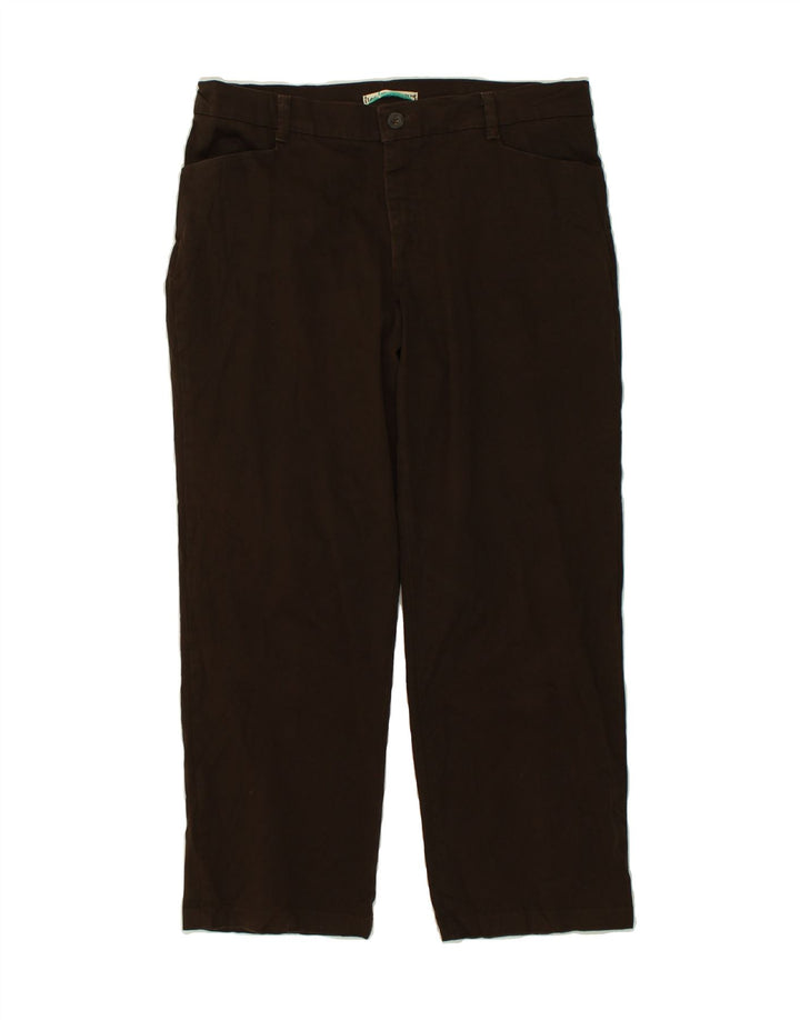 LEE Womens Relaxed Fit Straight Casual Trousers W36 L28 Brown | Vintage Lee | Thrift | Second-Hand Lee | Used Clothing | Messina Hembry 
