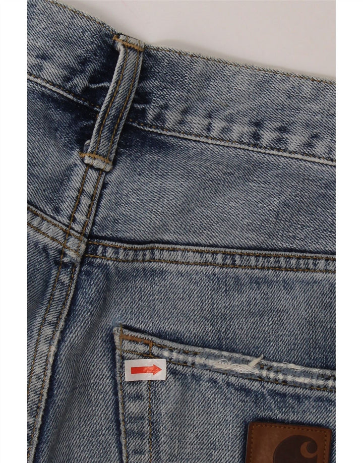 Carhartt Masculino Slim Jeans W28 L30 Azul Algodão