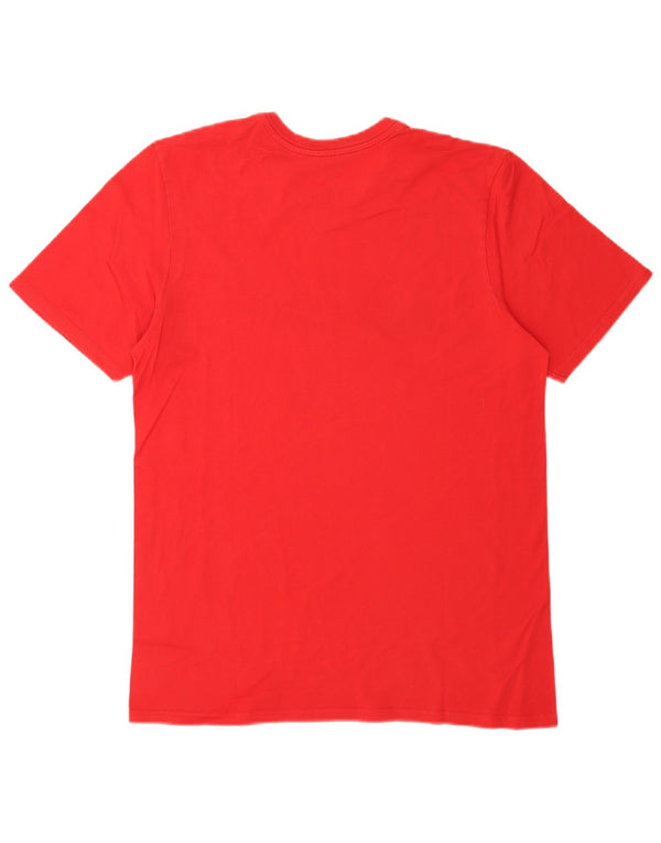 Camiseta Nike Masculina Athletic Cut Graphic Top Médio Vermelho