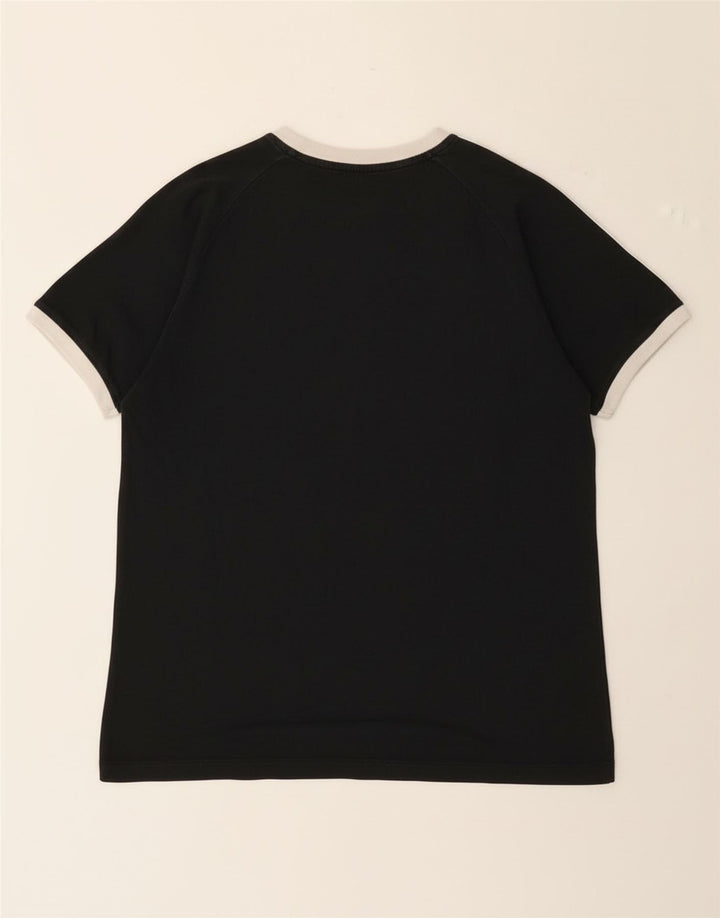 Camiseta Adidas Menino 13-14 Anos Algodão Preto