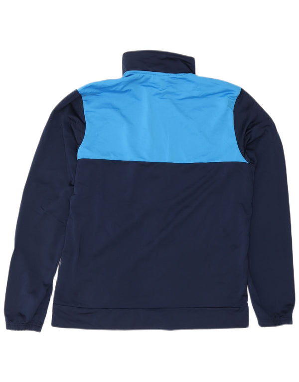 Adidas Mens Tracksuit Top Jacket UK 44/46 Grande Azul Marinho Colorblock