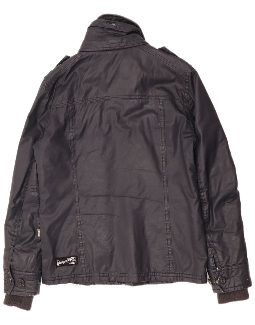 Jaqueta utilitária masculina KHUJO UK 36 pequena azul marinho