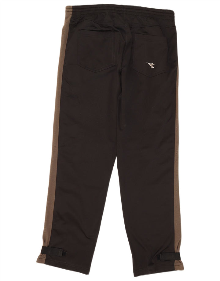 Calça de treino masculina Diadora XL poliéster preto