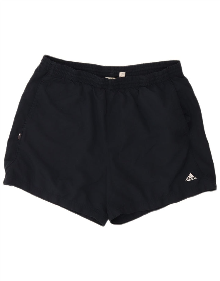 Shorts esportivos masculinos ADIDAS XL azul marinho poliéster