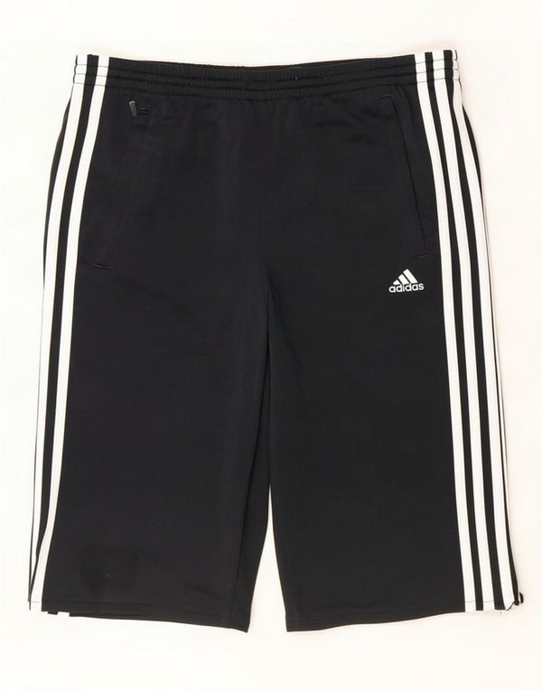 Adidas Boys Bermuda Sport Shorts 11-12 anos Poliéster preto