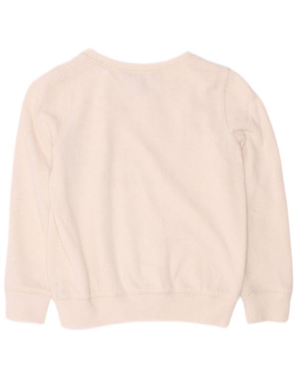 Polo Ralph Lauren moletom gráfico feminino 5-6 anos branco