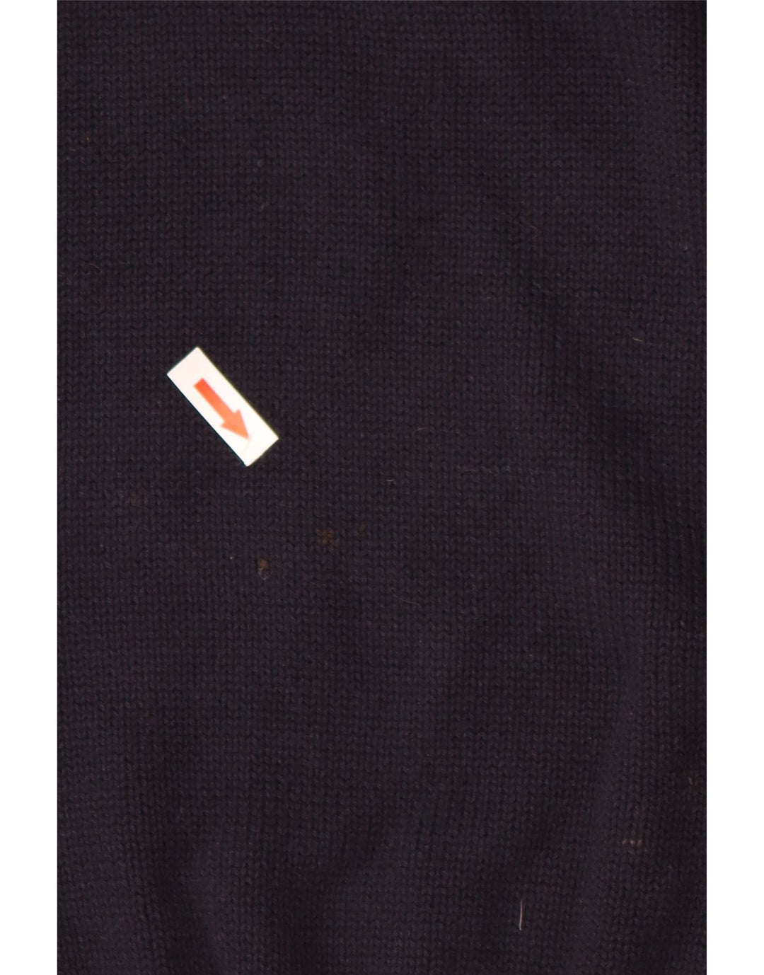 Suéter masculino Marks & Spencer com gola redonda, azul marinho médio
