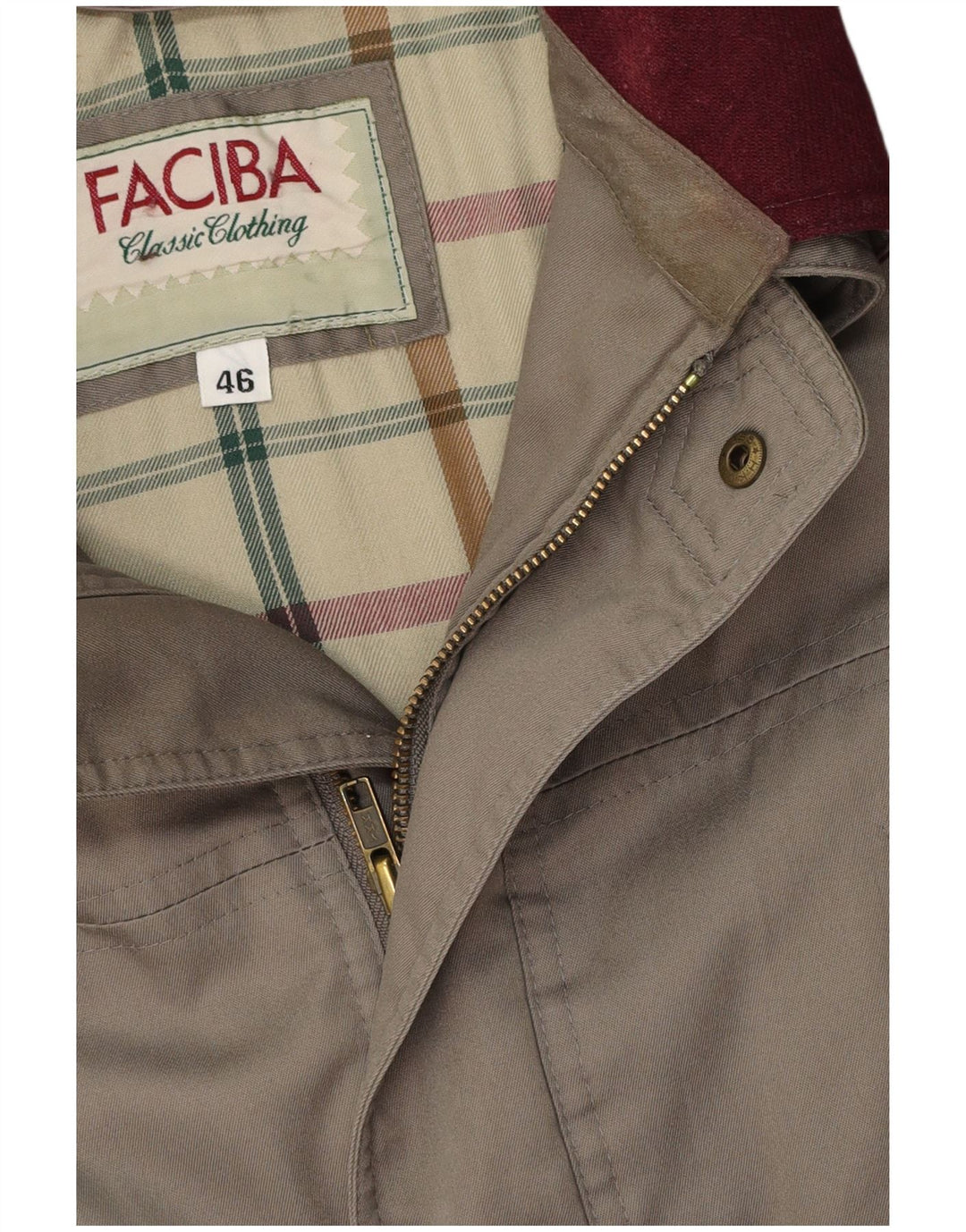 Jaqueta utilitária masculina Faciba UK 46 3XL cinza