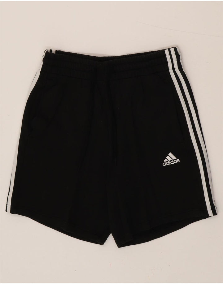 Adidas Mens Sport Shorts Médio Algodão Preto