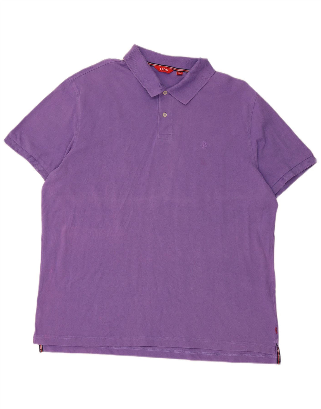 Camisa polo masculina IZOD 2XL algodão roxo