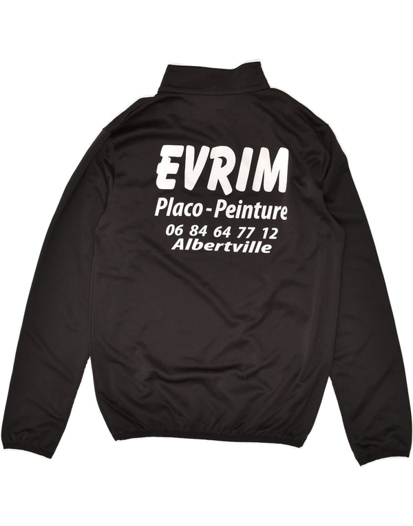 PUMA Mens Graphic Pullover Treino Top Pequeno Poliéster Preto