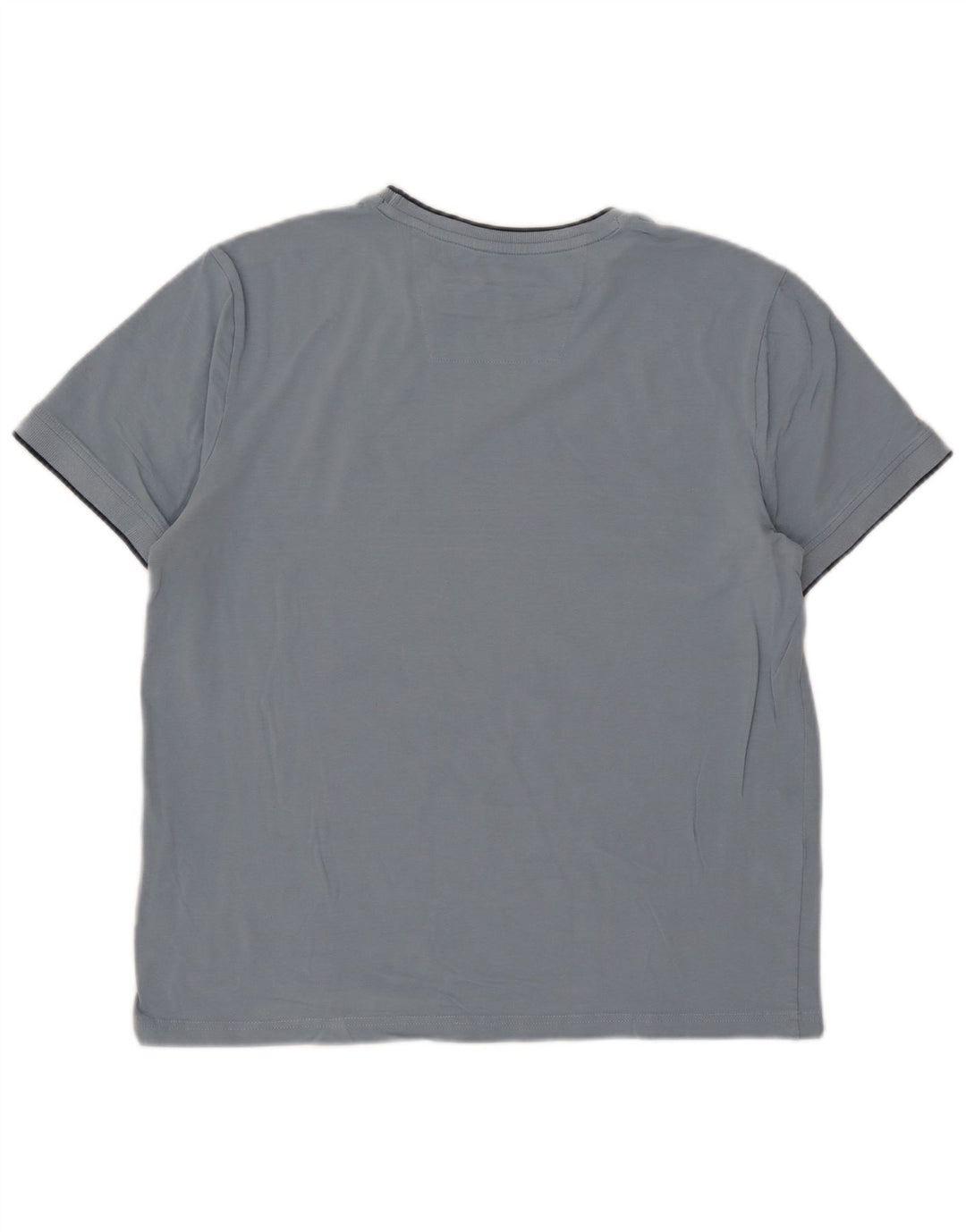Camiseta masculina Nautica Top grande algodão azul