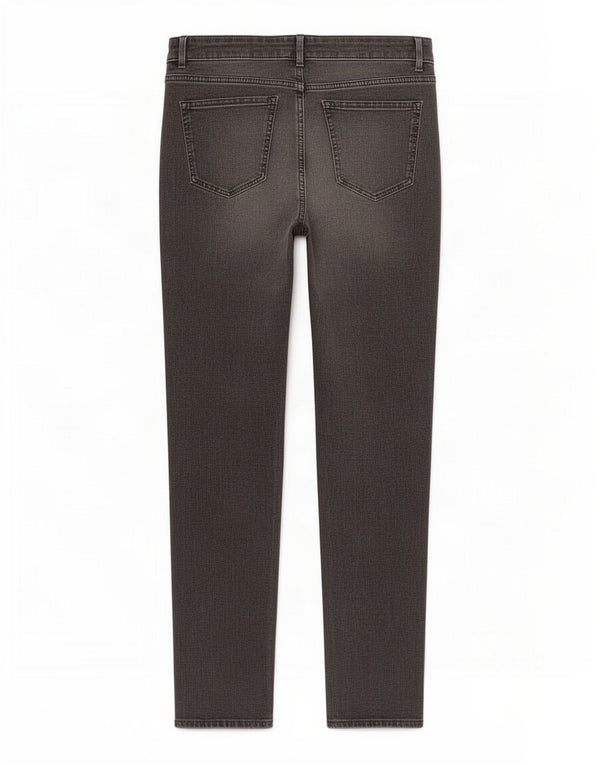 Marks & Spencer Feminino The Magic Slim Jeans Reino Unido 14 Médio W30 L28 Cinza