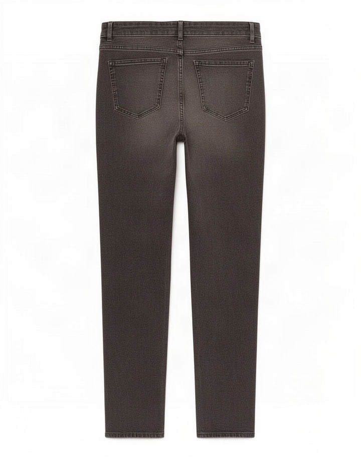 Marks & Spencer Feminino The Magic Slim Jeans Reino Unido 14 Médio W30 L28 Cinza