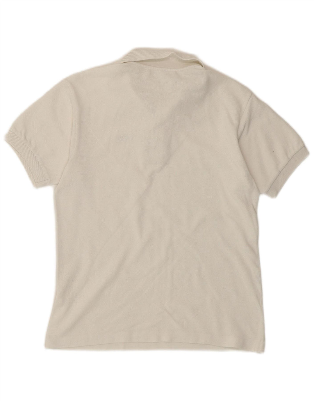 Polo Lacoste Menino 11-12 Anos Algodão Branco