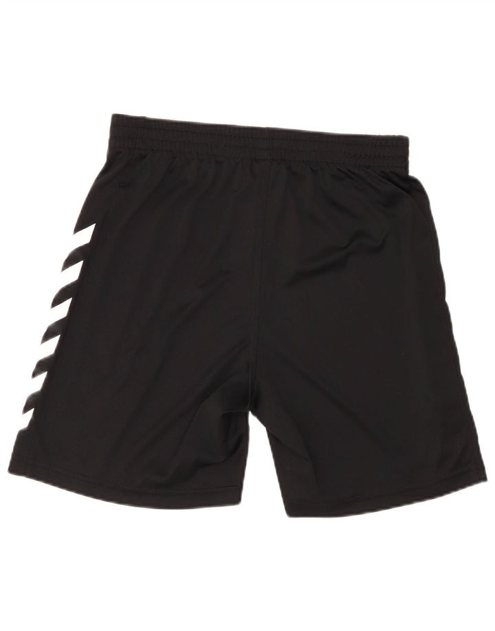 Hummel Mens Graphic Sport Shorts Médio Preto