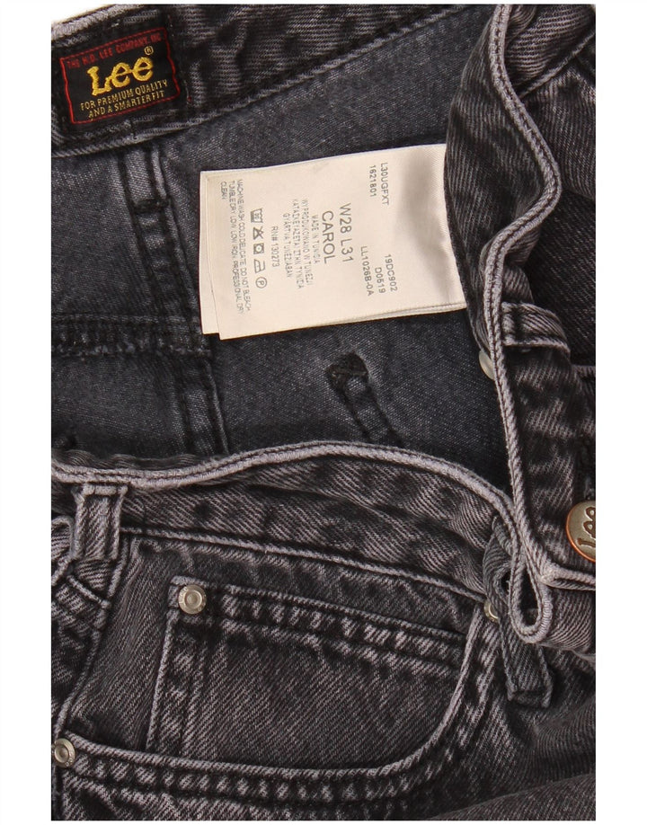 Lee Womens Carol Calça Jeans Cropped W28 L25 Algodão Cinza