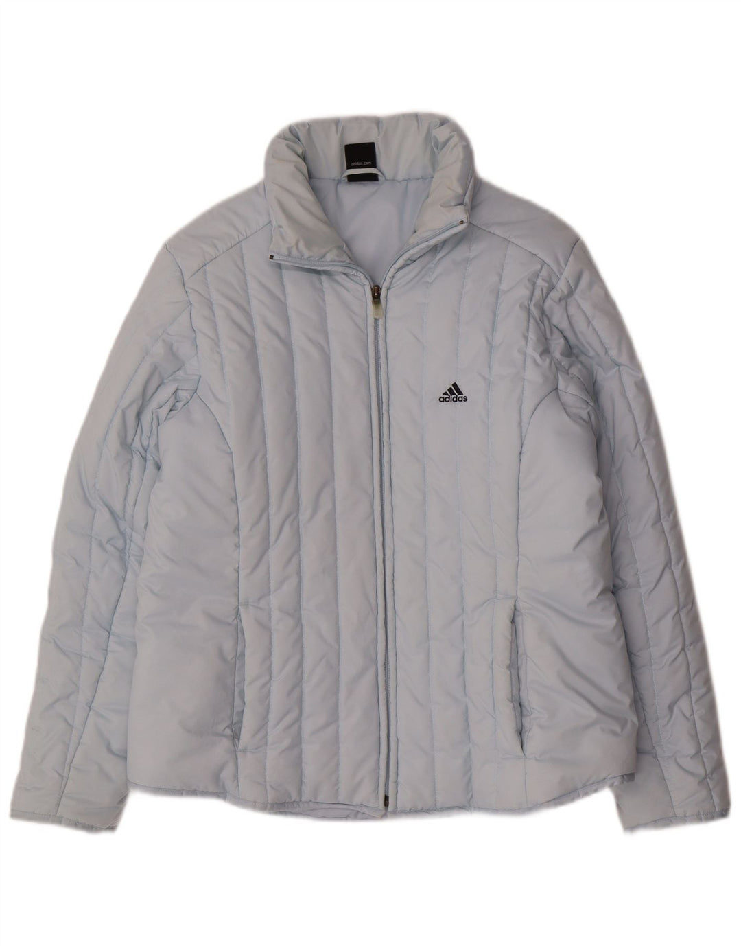 Jaqueta Acolchoada Feminina ADIDAS UK 14 Médio Azul Poliéster
