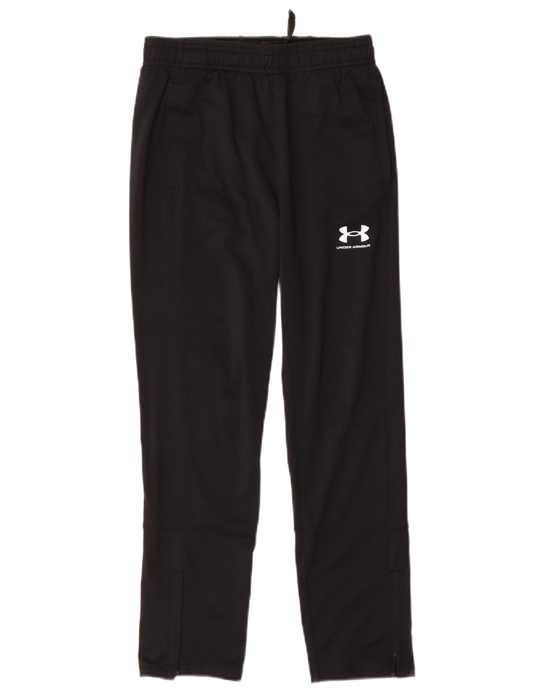 Calça de treino Under Armour Boys 9-10 anos médio preto poliéster