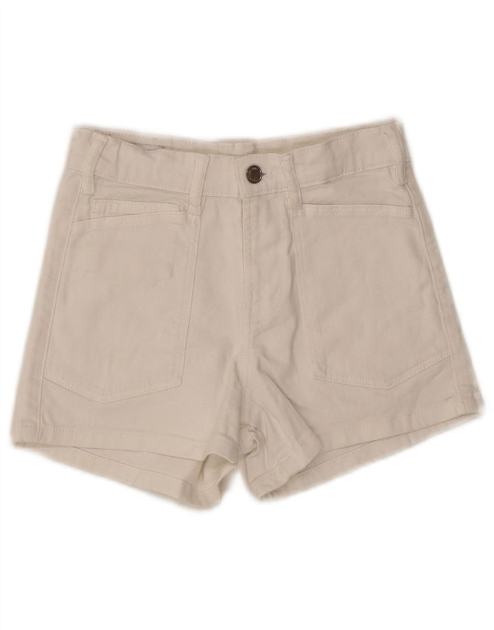 ZARA Shorts jeans para meninas 11-12 anos W24 branco