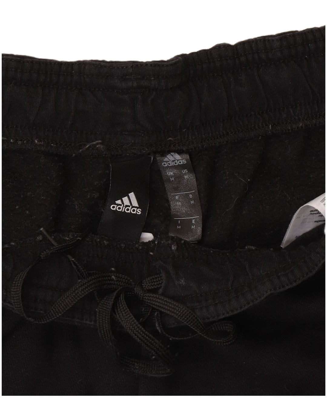 Adidas Mens Treino Calças Joggers Médio Algodão Preto