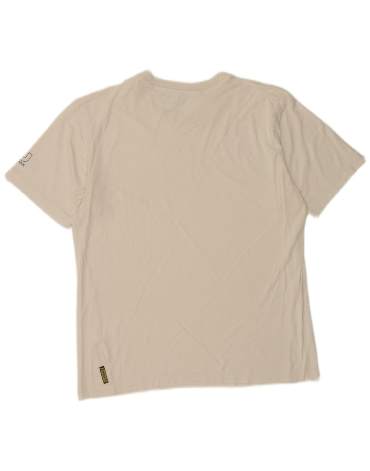 Camiseta masculina Armani Jeans grande branco